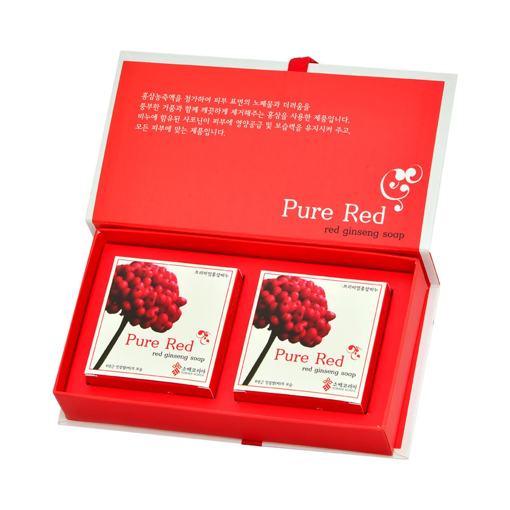 Pure Red Soap Set ( 100g x 2ea ) Ginseng Extracts